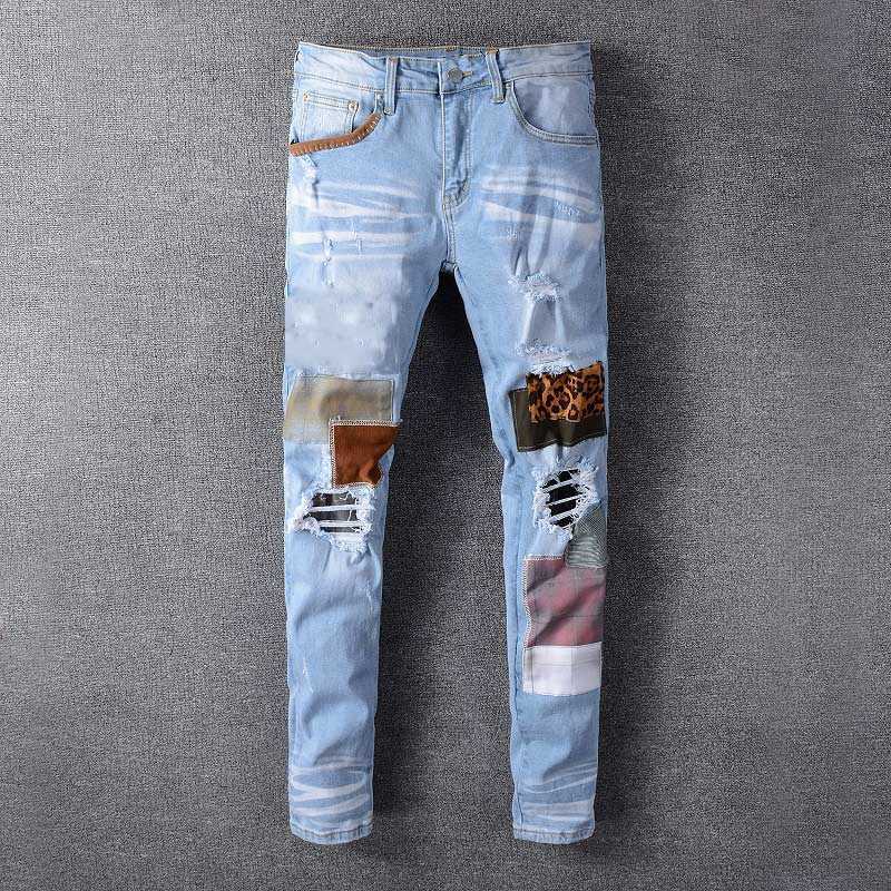 2021 Men Jeans Mens Luxury Designer Denim Pants Ripped Cool Guy Causal Hole Jean Fashion Brand Fit Skinny Panties Man Washed Pant, Package bag no sale
2021 Men Jeans Mens Luxury Designer Denim Pants Ripped Cool Guy Causal Hole Jean Fashion Brand Fit Skinny Panties Man Washed Pant, Package bag no sale