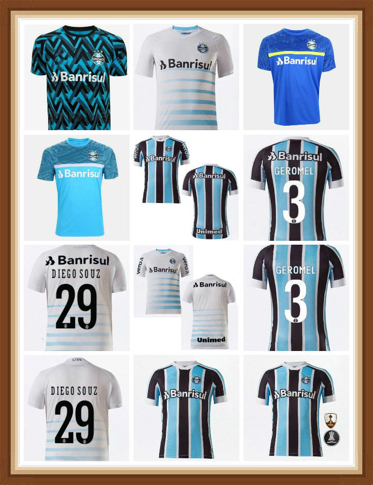 Top Thai quality 21 22 Gremio home 3RD soccer jersey Guild GIULIANO 2021 2022 RAMIRO Geromel LUAN MAICON Fernandinho away football shirt, Customize
Top Thai quality 21 22 Gremio home 3RD soccer jersey Guild GIULIANO 2021 2022 RAMIRO Geromel LUAN MAICON Fernandinho away football shirt, Customize