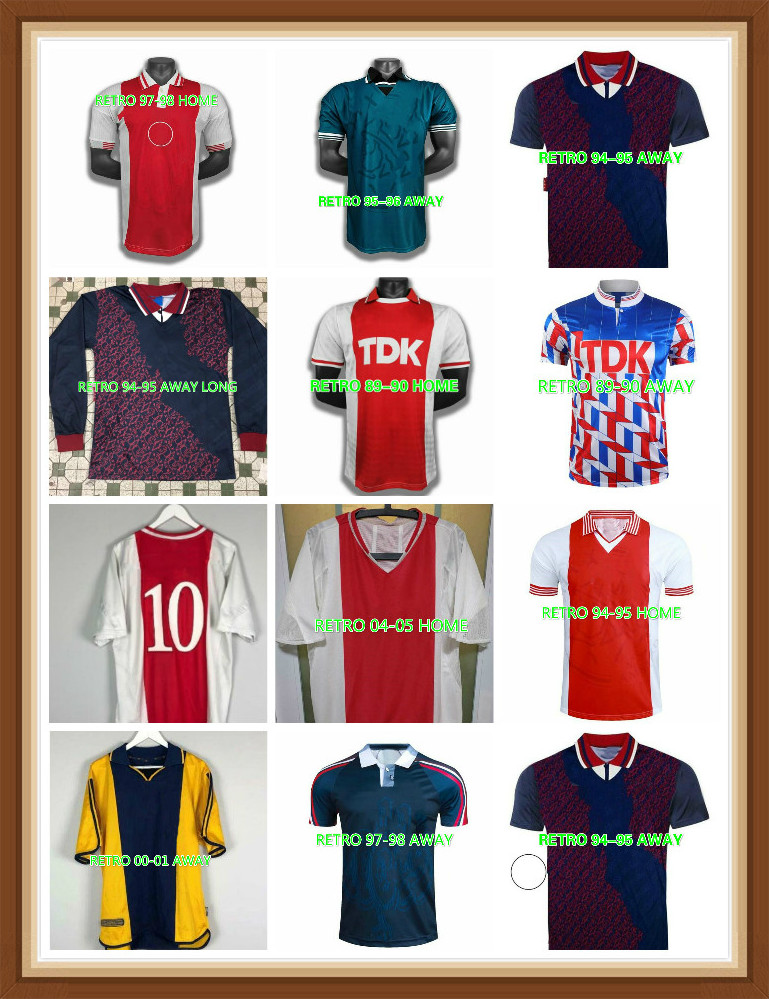 1989 1990 HALLER AJAXES Retro soccer jersey 89 90 94 95 96 97 RIJKAARD KLUIVERT LITMANEN SEEDORF DAVIDS OVERMARS 2000 2001 BABEL Classic vin, Black;yellow
1989 1990 HALLER AJAXES Retro soccer jersey 89 90 94 95 96 97 RIJKAARD KLUIVERT LITMANEN SEEDORF DAVIDS OVERMARS 2000 2001 BABEL Classic vin, Black;yellow