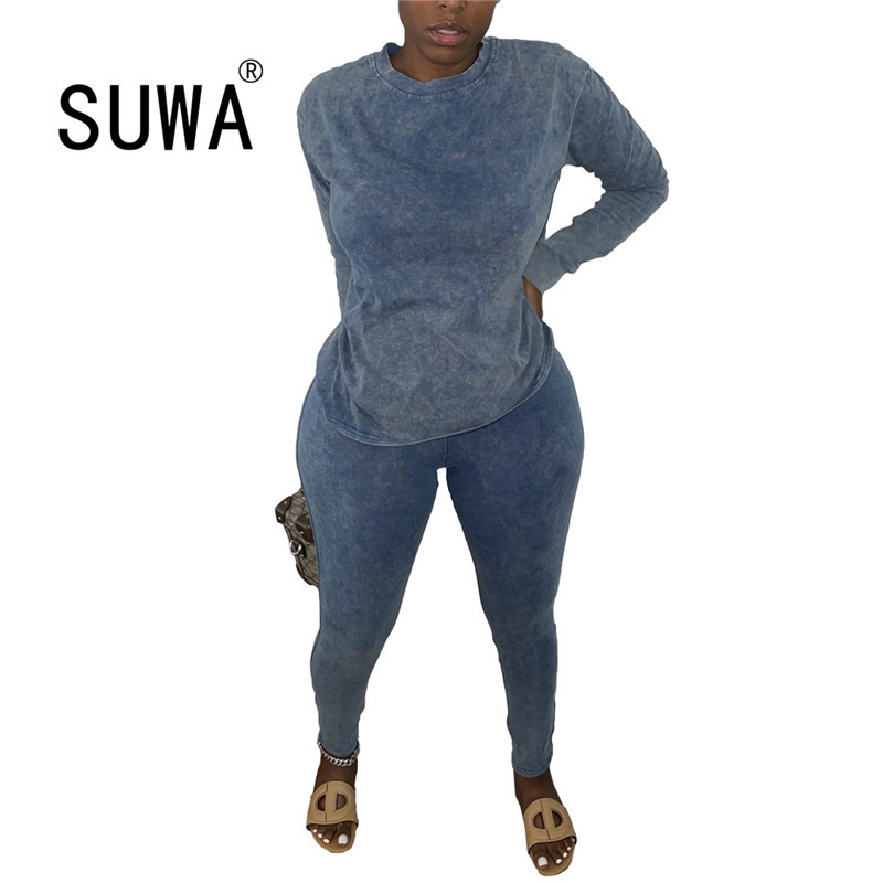 Tracksuit Two Piece Set Women Long Sleeve Pullover Retro Top + High Waist Joggers Pants Lounge Wear 2 Pieces Outfits 210525, Gray
Tracksuit Two Piece Set Women Long Sleeve Pullover Retro Top + High Waist Joggers Pants Lounge Wear 2 Pieces Outfits 210525, Gray