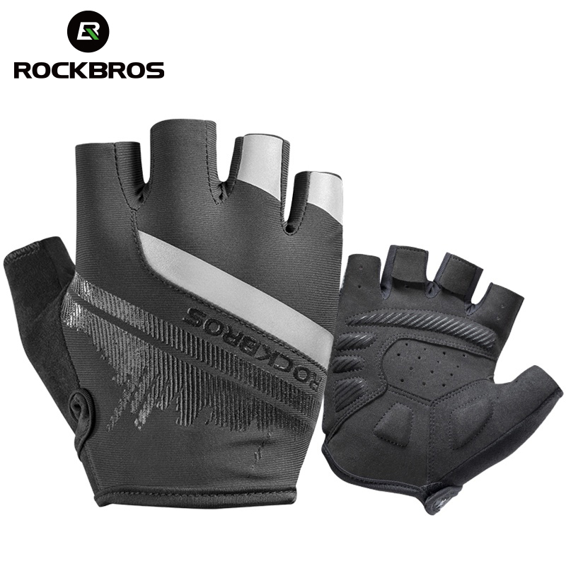 ROCKBROS Cycling Gloves Men Women Half/Long Finger Mittens Anti-slip Riding Bicycle Reflective Glove Summer Sports Bike Accessories, Black
ROCKBROS Cycling Gloves Men Women Half/Long Finger Mittens Anti-slip Riding Bicycle Reflective Glove Summer Sports Bike Accessories, Black