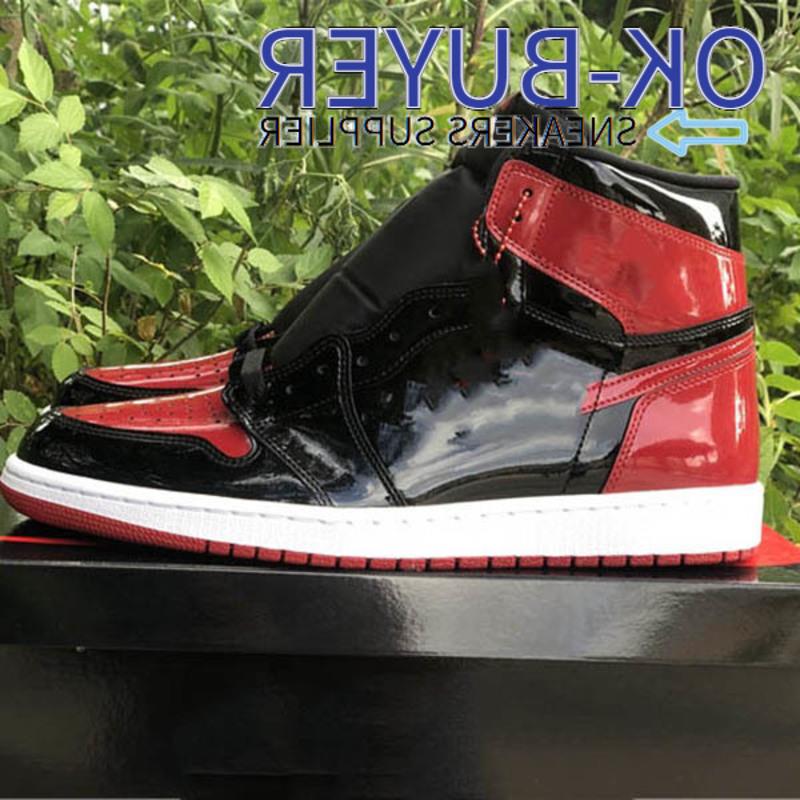2021 RED Jumpman 1 1s OG Release Patent Bred Shoes Outdoor BLACK High Patent-leather sport Top Sneakers Basketball Quality Ship Nbqfa
2021 RED Jumpman 1 1s OG Release Patent Bred Shoes Outdoor BLACK High Patent-leather sport Top Sneakers Basketball Quality Ship Nbqfa