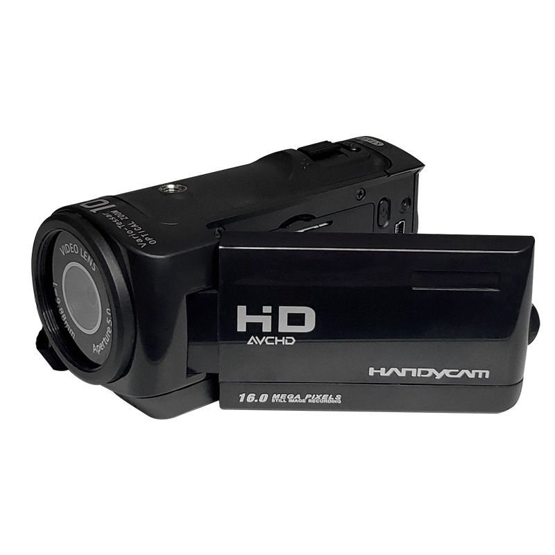 Digital Camcorder Camera Professional with Lens Microphone 1080P HD 16 Million Pixel Handheld DV Shoot