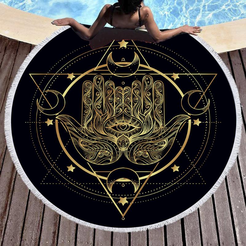 Colorful Beach Towel Shawl Microfiber Bath Sauna Blanket Home Travel Fitness Yoga Round Cover
Colorful Beach Towel Shawl Microfiber Bath Sauna Blanket Home Travel Fitness Yoga Round Cover