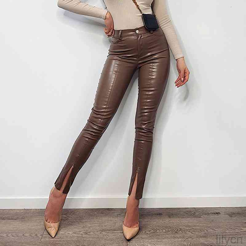 Brown Color Split Women PU Pencil Pant High Waist Zipper Skinny Faux Leather Pants Streetwear Office Ladies Trousers Women's & Capris, Black;white
Brown Color Split Women PU Pencil Pant High Waist Zipper Skinny Faux Leather Pants Streetwear Office Ladies Trousers Women's & Capris, Black;white