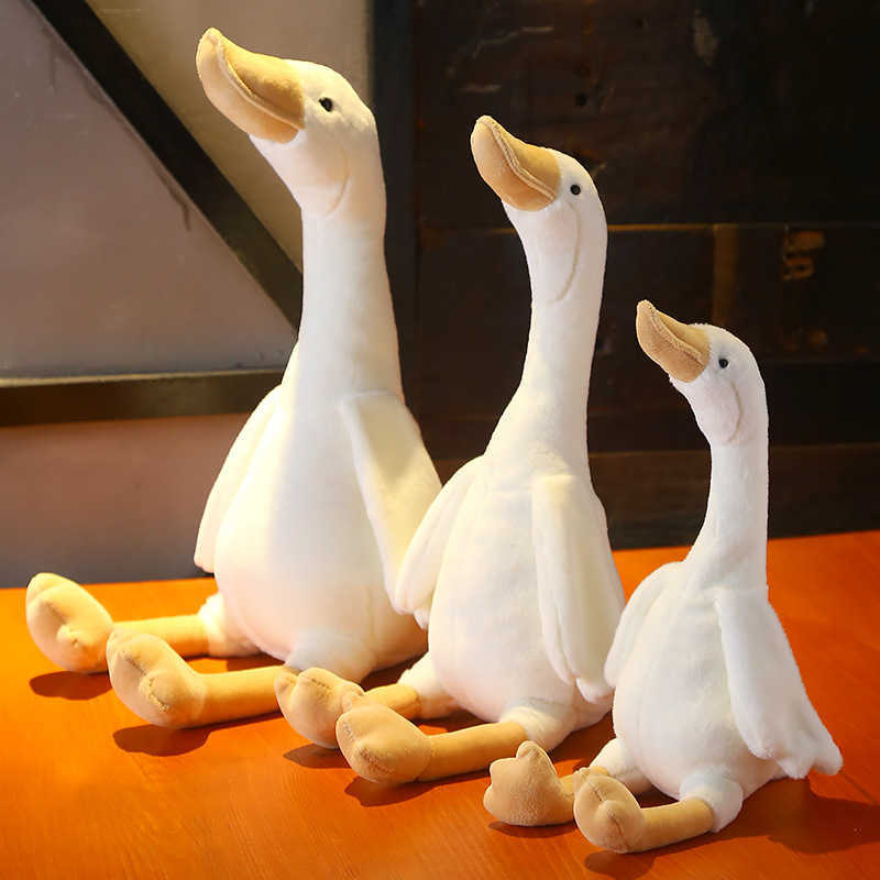 40/50/60cm Big Plush White goose Toy Giant SIze Pink Duck Sky Long Neck Goose Lifelike Water animal Doll toys for Kids Birthday H1025
40/50/60cm Big Plush White goose Toy Giant SIze Pink Duck Sky Long Neck Goose Lifelike Water animal Doll toys for Kids Birthday H1025