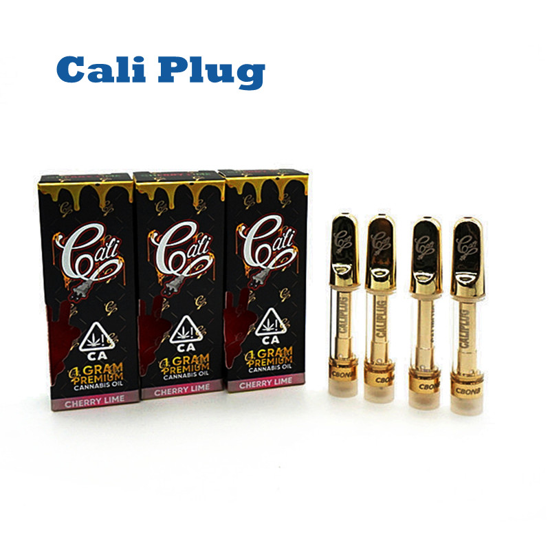 Cali Plug Carts Atomizers 0.8ml Gold Vape Cartridges Empty Ceramic Coil Tanks 510 Thread Cartridge Vaporizer Packaging
Cali Plug Carts Atomizers 0.8ml Gold Vape Cartridges Empty Ceramic Coil Tanks 510 Thread Cartridge Vaporizer Packaging