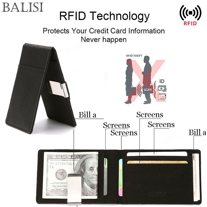 Card Holders Mens Wallet Business Holder Rfid Microfiber Synthetic Leather Coin Pocket Bus Organizer Metal Money Clip Purse Bag, Black
Card Holders Mens Wallet Business Holder Rfid Microfiber Synthetic Leather Coin Pocket Bus Organizer Metal Money Clip Purse Bag, Black