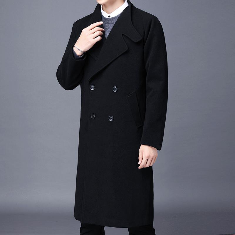 Men's Trench Coats Men British Style Double Breasted Top Coat Mens Long Male Clothing Classic Business Casual, Black
Men's Trench Coats Men British Style Double Breasted Top Coat Mens Long Male Clothing Classic Business Casual, Black