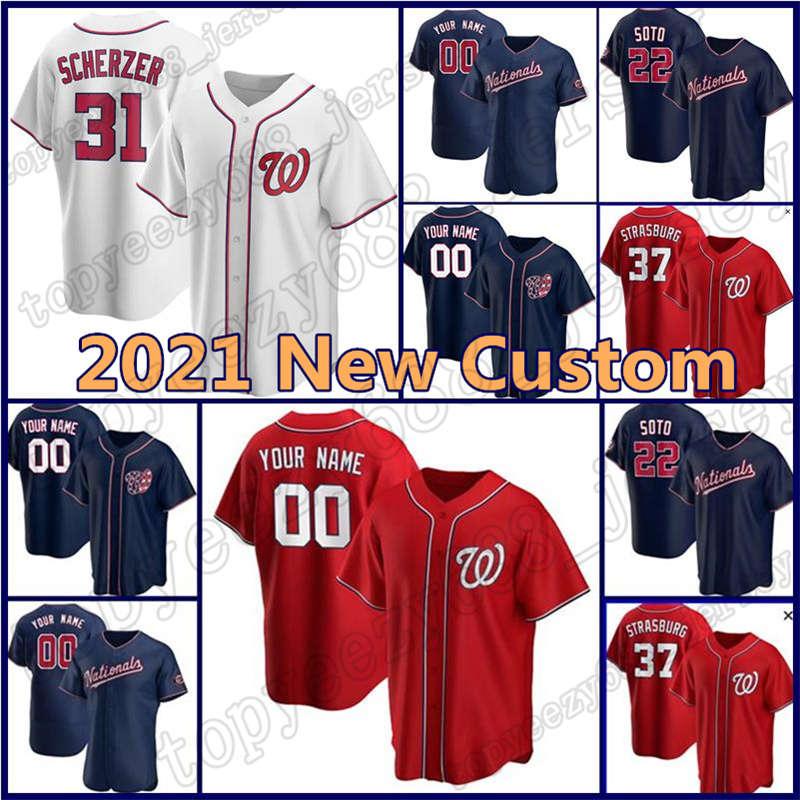 Custom 22 Juan Soto Jersey Nationals 31 Max Scherzer Washington Baseball 37 Stephen Strasburg 7 Trea Turner Jerseys 10 Yan Gomes, Blue;black
Custom 22 Juan Soto Jersey Nationals 31 Max Scherzer Washington Baseball 37 Stephen Strasburg 7 Trea Turner Jerseys 10 Yan Gomes, Blue;black