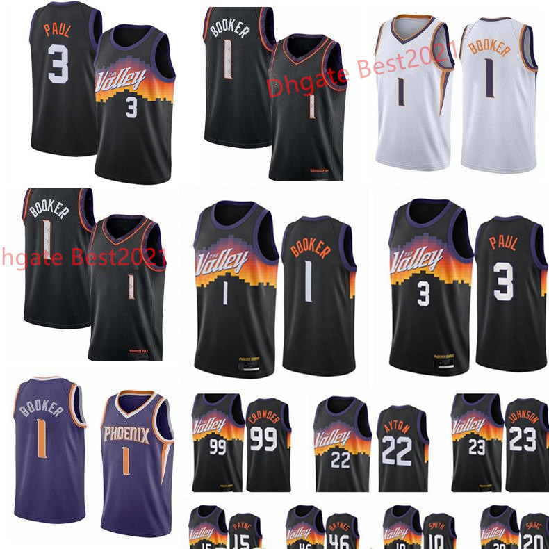 Mens Chris 3 Paul Devin 1 Booker Steve Charles 34 Nash Barkley Basketball Jerseys White Black All stitched Size -XXL, As
Mens Chris 3 Paul Devin 1 Booker Steve Charles 34 Nash Barkley Basketball Jerseys White Black All stitched Size -XXL, As