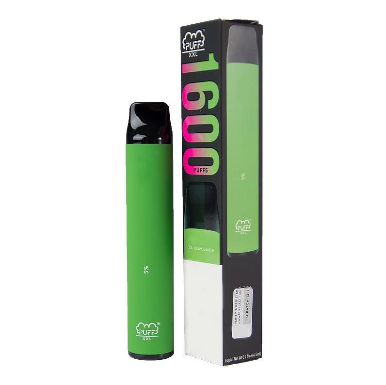 Puff XXL E-cigarettes Disposable Vape Pen 1600 Puff Pre Filled PodsVape Cartridge PuffBars e cigarette xtra
Puff XXL E-cigarettes Disposable Vape Pen 1600 Puff Pre Filled PodsVape Cartridge PuffBars e cigarette xtra