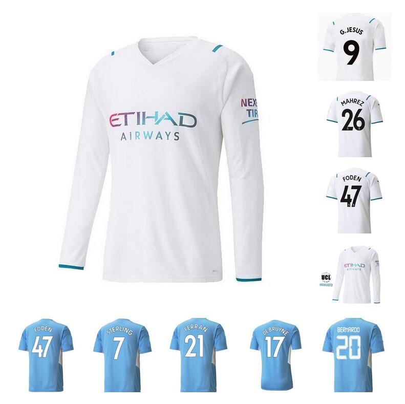 Long Sleeve manchester 21 22 Men Soccer Jerseys CITY MENDY DE BRUYNE STERLING GREALISH STERLING Home Blue WALKER RODRIGO Football Shirts Uniforms
Long Sleeve manchester 21 22 Men Soccer Jerseys CITY MENDY DE BRUYNE STERLING GREALISH STERLING Home Blue WALKER RODRIGO Football Shirts Uniforms
