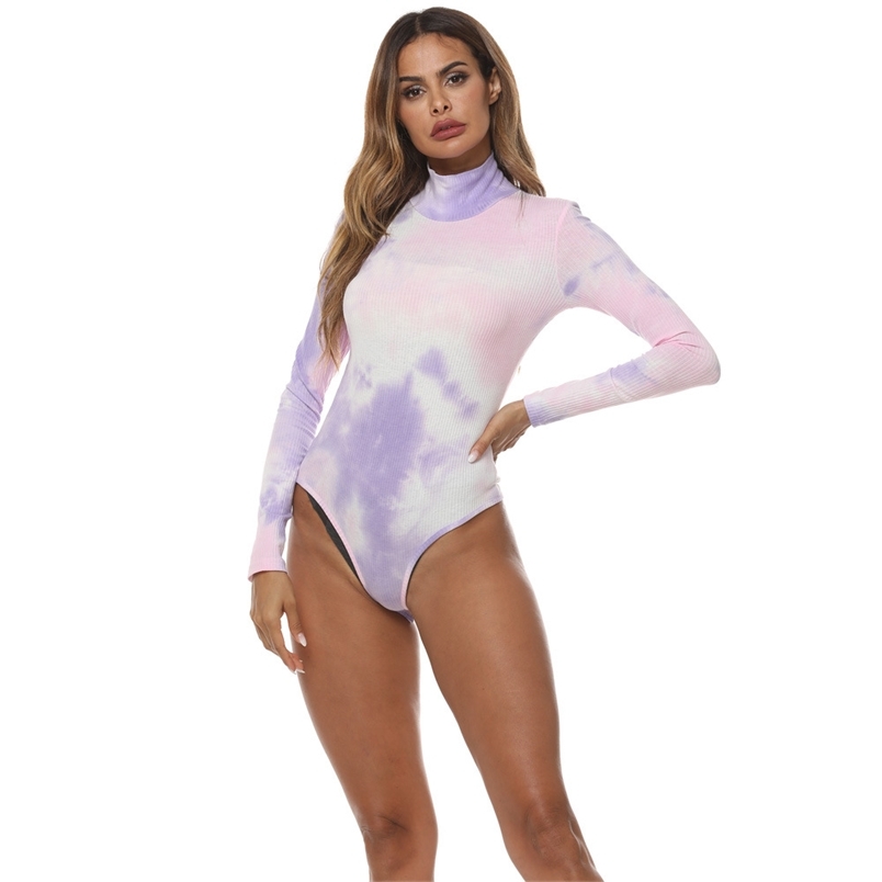 Autumn Ladies Khaki Tie-dye Bodycon Jumpsuits Winter Sale Turtleneck Long Sleeves Women Bodysuit Cotton Body Col Rouler 210604, Pink
Autumn Ladies Khaki Tie-dye Bodycon Jumpsuits Winter Sale Turtleneck Long Sleeves Women Bodysuit Cotton Body Col Rouler 210604, Pink