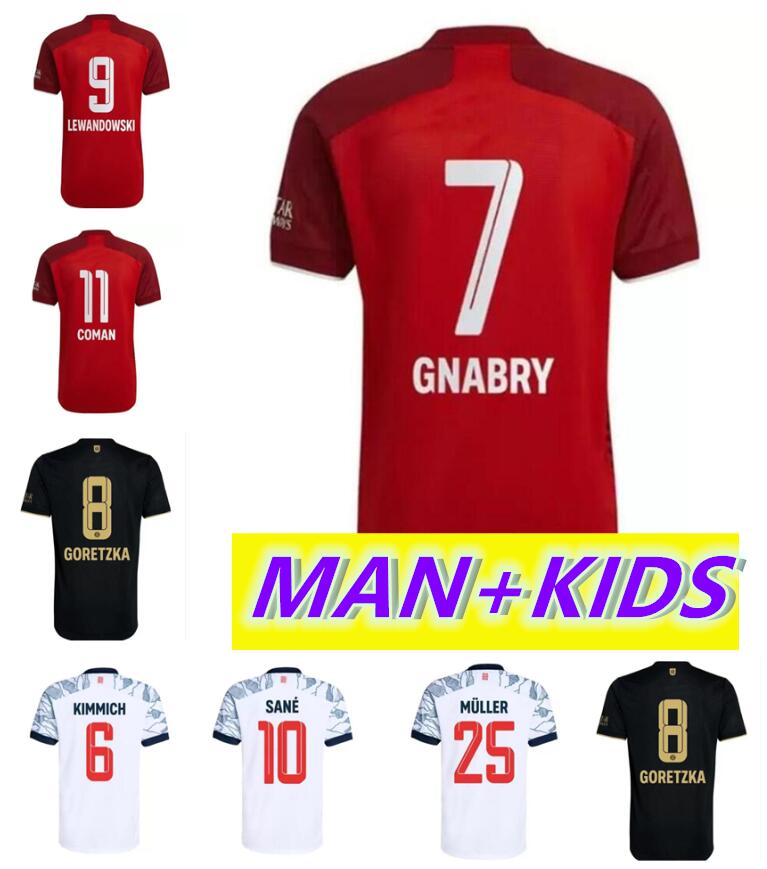 S-4XL 21 22 FC Munich soccer jerseys LEWANDOWSKI GORETZKA Away black SANE COMAN MULLER DAVIES 2021 2022 HUMANRACE maillot de football shirt Men + kids kit
S-4XL 21 22 FC Munich soccer jerseys LEWANDOWSKI GORETZKA Away black SANE COMAN MULLER DAVIES 2021 2022 HUMANRACE maillot de football shirt Men + kids kit