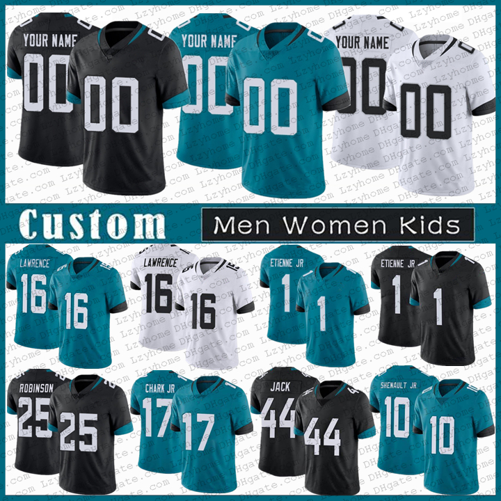 25 James Robinson 16 Trevor Lawrence Josh Allen Custom Football Jerseys Travis Etienne JR D.J. Chark Myles Jack Laviska Shenault Lambo Andre Cisco Jamal Agnew Beathard, My store(lzyhome)
25 James Robinson 16 Trevor Lawrence Josh Allen Custom Football Jerseys Travis Etienne JR D.J. Chark Myles Jack Laviska Shenault Lambo Andre Cisco Jamal Agnew Beathard, My store(lzyhome)