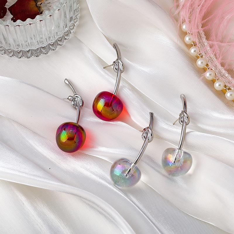Dangle & Chandelier LOVOACC Cute AB Color Resin Cherry Earrings For Women Girl Alloy Tie Bow Fruit Drop Statement Wedding Jewelry
Dangle & Chandelier LOVOACC Cute AB Color Resin Cherry Earrings For Women Girl Alloy Tie Bow Fruit Drop Statement Wedding Jewelry
