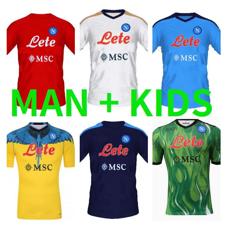 2021 2022 SSC Napoli Soccer Jerseys Insigne Mertens Milik Callejon Maradona Zielinski Custom 21 22 Naples Adult Home Away Football Shirt Man kids kit, Kids size 
2021 2022 SSC Napoli Soccer Jerseys Insigne Mertens Milik Callejon Maradona Zielinski Custom 21 22 Naples Adult Home Away Football Shirt Man kids kit, Kids size