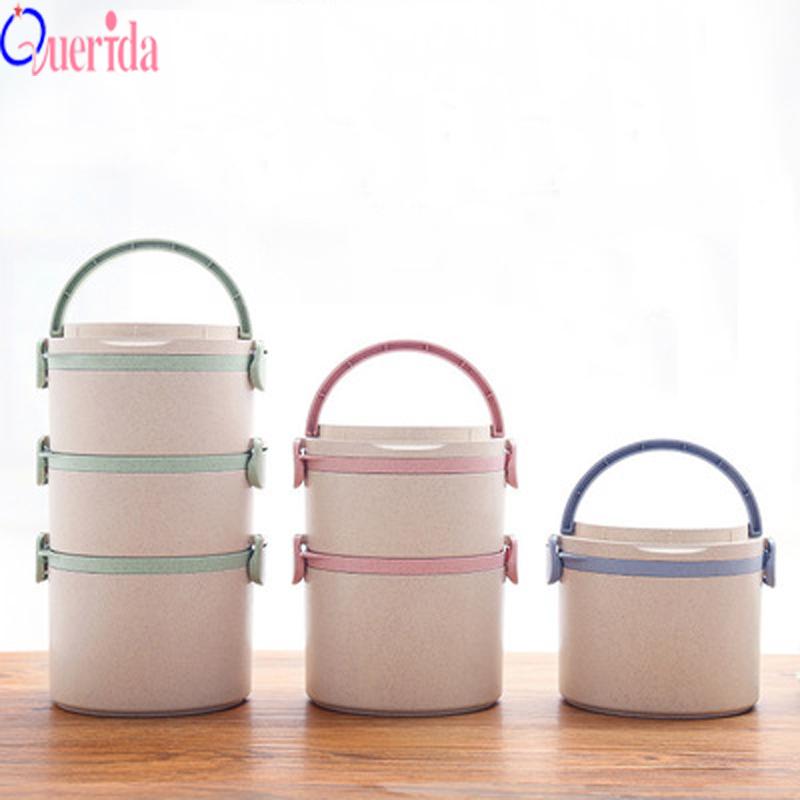 Dinnerware Sets Wheat Straw Lunch Box Round Combination Insulation Bento Container For Kids Heated Containers
Dinnerware Sets Wheat Straw Lunch Box Round Combination Insulation Bento Container For Kids Heated Containers