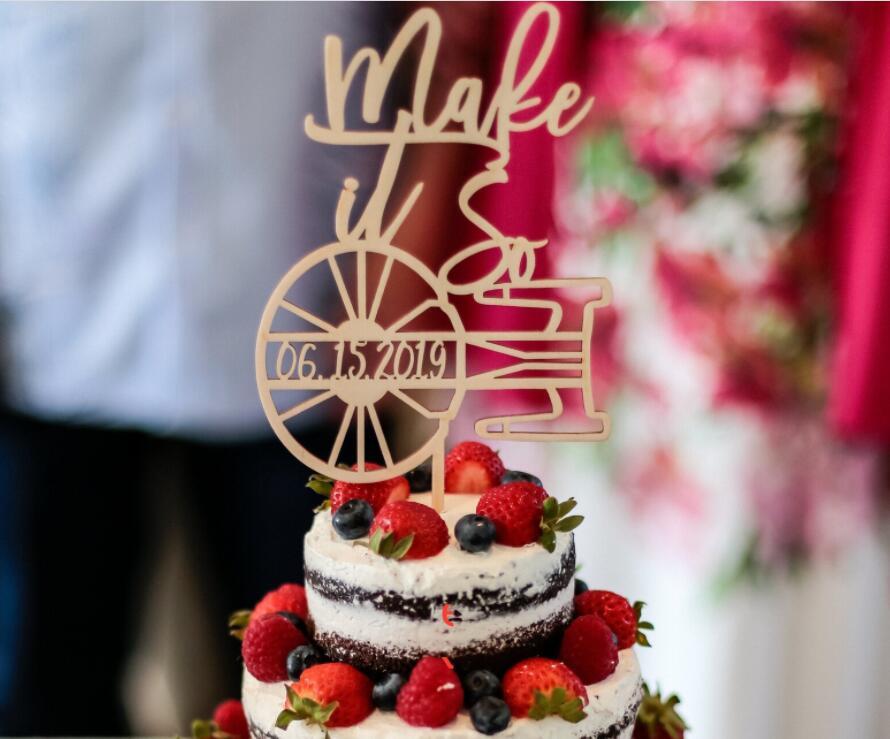 Other Festive & Party Supplies Make It So Cake Topper, Wedding Decorations And Decor
Other Festive & Party Supplies Make It So Cake Topper, Wedding Decorations And Decor