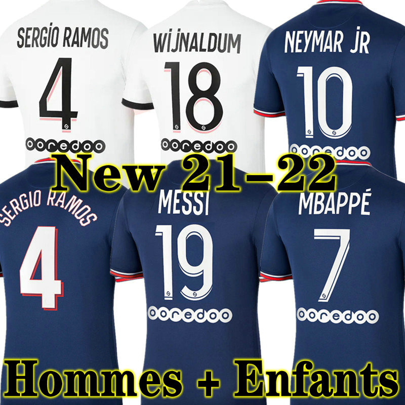 MESSI HAKIMI SERGIO RAMOS Maillots de football kits 21 22 soccer jerseys 4TH 2021 2022 MBAPPE ICARDI NEYMA shirt JR men kids sets maillot foot hommes enfants, 21 22 away
MESSI HAKIMI SERGIO RAMOS Maillots de football kits 21 22 soccer jerseys 4TH 2021 2022 MBAPPE ICARDI NEYMA shirt JR men kids sets maillot foot hommes enfants, 21 22 away
