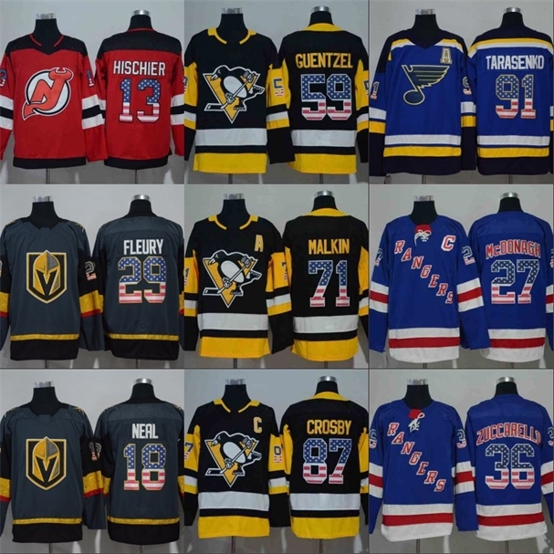 USA National Flag Hockey Jerseys James Neal Fleury Guentzel Evgeni Malkin Kessel Sidney Crosby McDonagh Zuccarello Tarasenko Hischier, Black
USA National Flag Hockey Jerseys James Neal Fleury Guentzel Evgeni Malkin Kessel Sidney Crosby McDonagh Zuccarello Tarasenko Hischier, Black