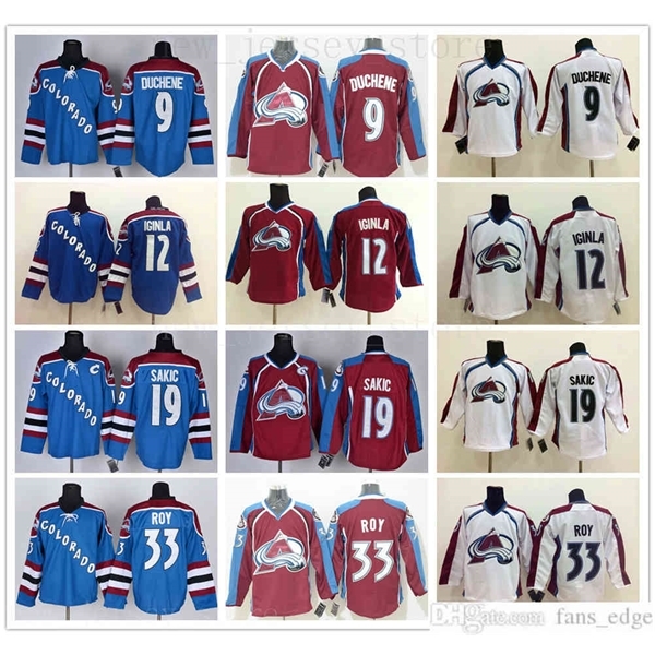 2016 Colorado Avalanche Jerseys Hockey 9 Matt Duchene 12 Jarome Iginla 19 Joe Sakic 33 Patrick Roy 26 Paul Stastny Burgundy Maroon Red, Black;red
2016 Colorado Avalanche Jerseys Hockey 9 Matt Duchene 12 Jarome Iginla 19 Joe Sakic 33 Patrick Roy 26 Paul Stastny Burgundy Maroon Red, Black;red