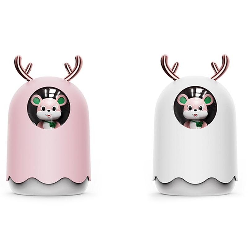 Ultrasonic Air Humidifier Adorable Pet Cool Mist Aroma Oil Diffuser Nano Spray Romantic Colors Humidifiers
Ultrasonic Air Humidifier Adorable Pet Cool Mist Aroma Oil Diffuser Nano Spray Romantic Colors Humidifiers