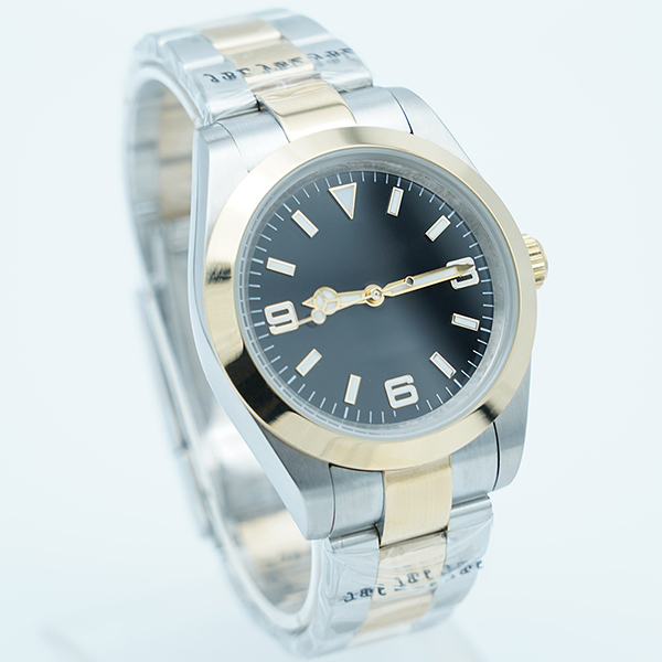 U1 Factory Two Tone Men Watch High Quality Automatic 36MM Smooth Bezel Black Dial Flod Clasp Sapphire Glass 124273 Mens Wristwatches 124270 Oystersteel, No watch only for shipping cost
U1 Factory Two Tone Men Watch High Quality Automatic 36MM Smooth Bezel Black Dial Flod Clasp Sapphire Glass 124273 Mens Wristwatches 124270 Oystersteel, No watch only for shipping cost