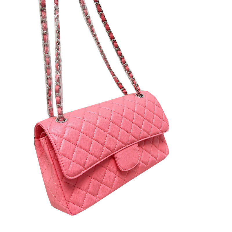 Classic Caviar Leather Calfskin Flap Womens Designer Bags Quilted Gold/Silver Metal Matelasse Chain Crossbody Shoulder Rectangular Multi Pochette Luxury_handbag, Box
Classic Caviar Leather Calfskin Flap Womens Designer Bags Quilted Gold/Silver Metal Matelasse Chain Crossbody Shoulder Rectangular Multi Pochette Luxury_handbag, Box
