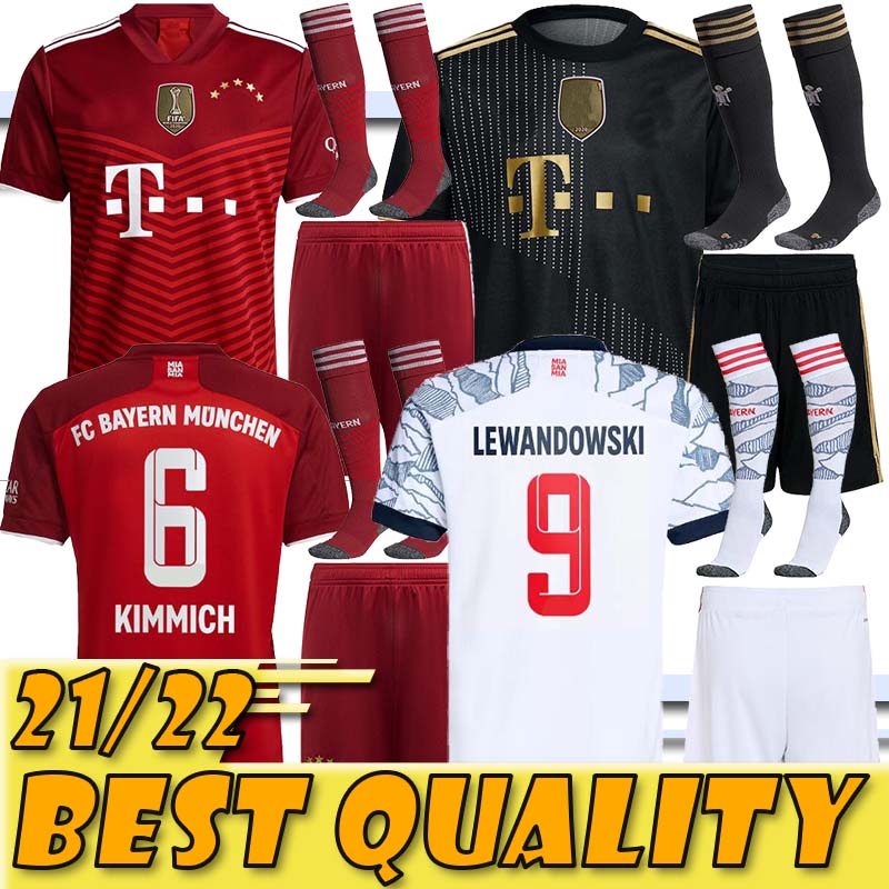 BaYern soccer jersey 21 22 LEWANDOWSKI SANE muNich COM0AN MULLER DAVIES football shirt Men kit suit with Socks HUMANRACE fourth 4th, Pic colors
BaYern soccer jersey 21 22 LEWANDOWSKI SANE muNich COM0AN MULLER DAVIES football shirt Men kit suit with Socks HUMANRACE fourth 4th, Pic colors