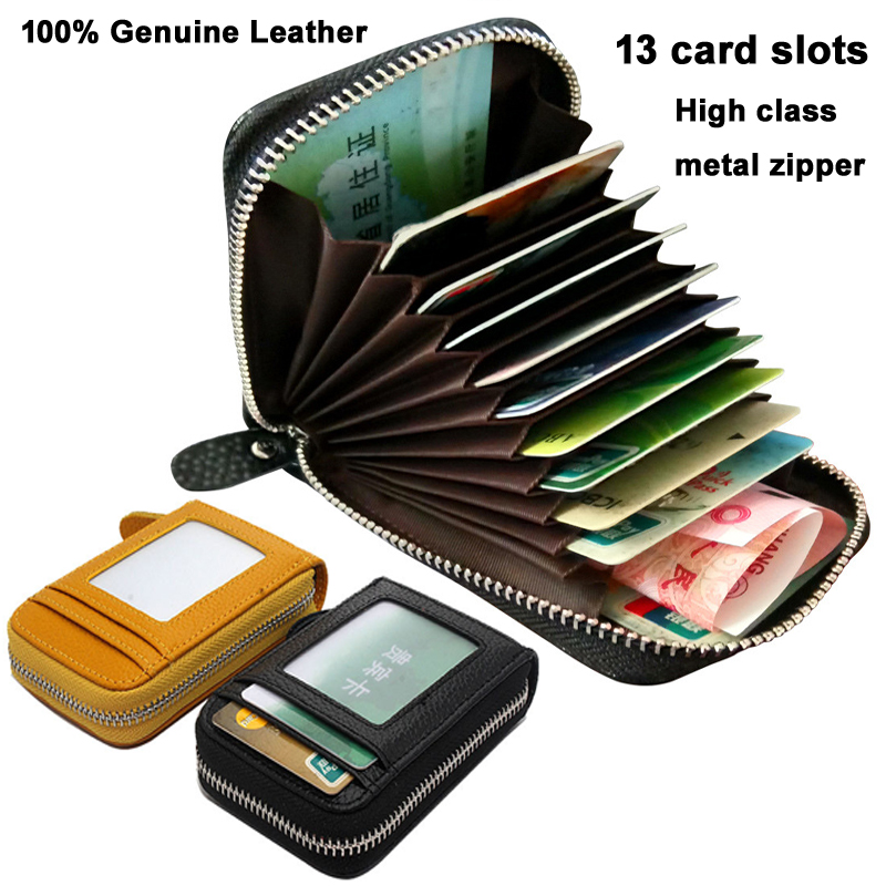 Genuine Leather holder men card id holders Women business card holder Leather Card wallet, Coffee
Genuine Leather holder men card id holders Women business card holder Leather Card wallet, Coffee