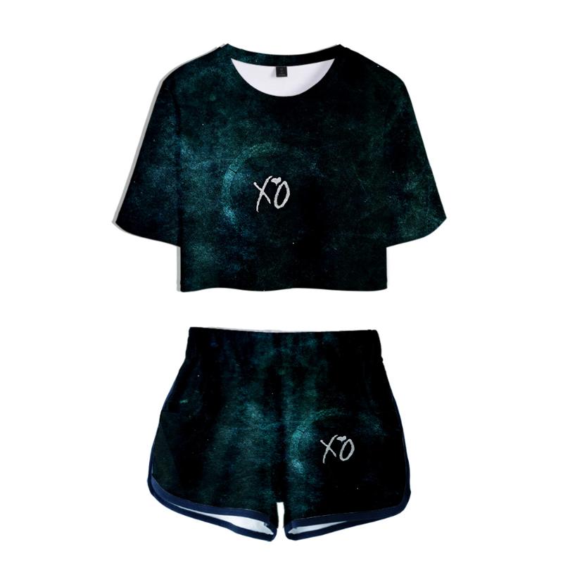 Canadian Singer The Weeknd Abel Makkonen Tesfaye 3D Two Pieces Sets Women Fashion Girl Casual T-shirt+shorts Clothes Women's Tracksuits, Gray
Canadian Singer The Weeknd Abel Makkonen Tesfaye 3D Two Pieces Sets Women Fashion Girl Casual T-shirt+shorts Clothes Women's Tracksuits, Gray
