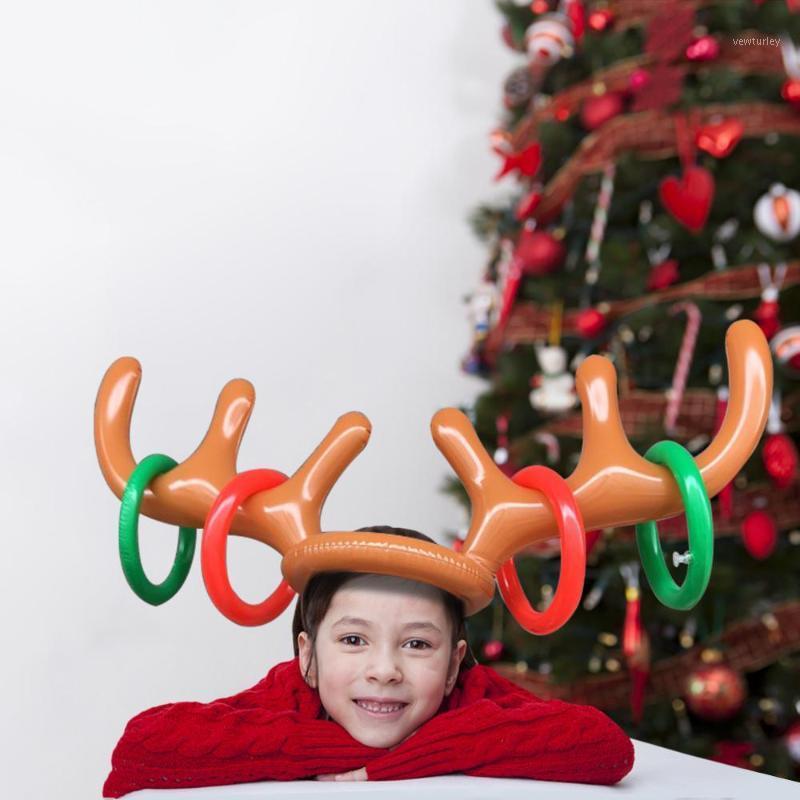 Party Decoration Reindeer Antler Hat Inflatable Ball Toy Christmas Holiday Game Supplies Toys Outdoor Santa Funny Ring Toss
Party Decoration Reindeer Antler Hat Inflatable Ball Toy Christmas Holiday Game Supplies Toys Outdoor Santa Funny Ring Toss