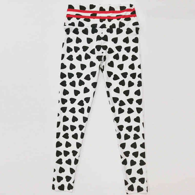 3D Floral black fitness leggings women's legings sexy high quality legging plus size legins waist push up pants 211204