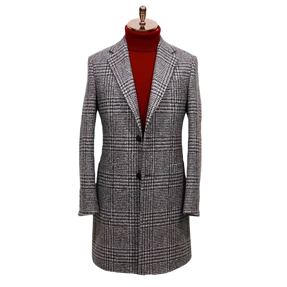 Hounds tooth Black and White Suits One Piece Business Suit Custom Made Casual Coat Office Outfit
