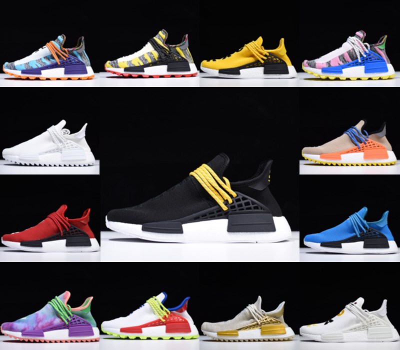 NMD Pharrell Williams Running Shoes Solar Pack Mother BBC Black Yellow Mens Womens Human Race Pale Nude Nerd Cream Sneakers Size 36-46
NMD Pharrell Williams Running Shoes Solar Pack Mother BBC Black Yellow Mens Womens Human Race Pale Nude Nerd Cream Sneakers Size 36-46