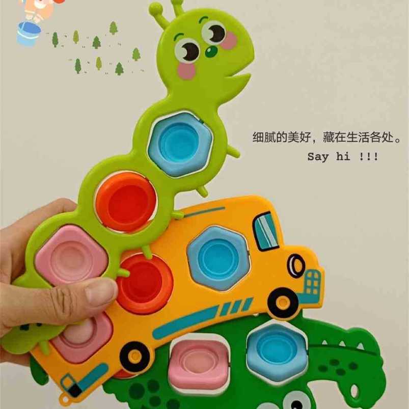 Christmas Pioneer Push Pop Fidget Toys Fashion Rainbow Poppers Bubble Caterpillar Bus Crocodile Early Teach Finger Board Game Decompression Toy G95P85S, Baby crocodile
Christmas Pioneer Push Pop Fidget Toys Fashion Rainbow Poppers Bubble Caterpillar Bus Crocodile Early Teach Finger Board Game Decompression Toy G95P85S, Baby crocodile