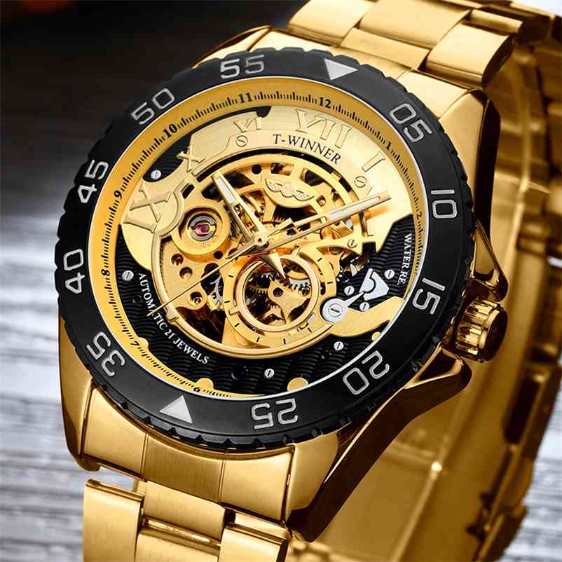 Mechanical Watch Skeleton Sport Luxury Mens es Top Brand Montre Homme Clock Men Automatic 210608, Black gold
Mechanical Watch Skeleton Sport Luxury Mens es Top Brand Montre Homme Clock Men Automatic 210608, Black gold