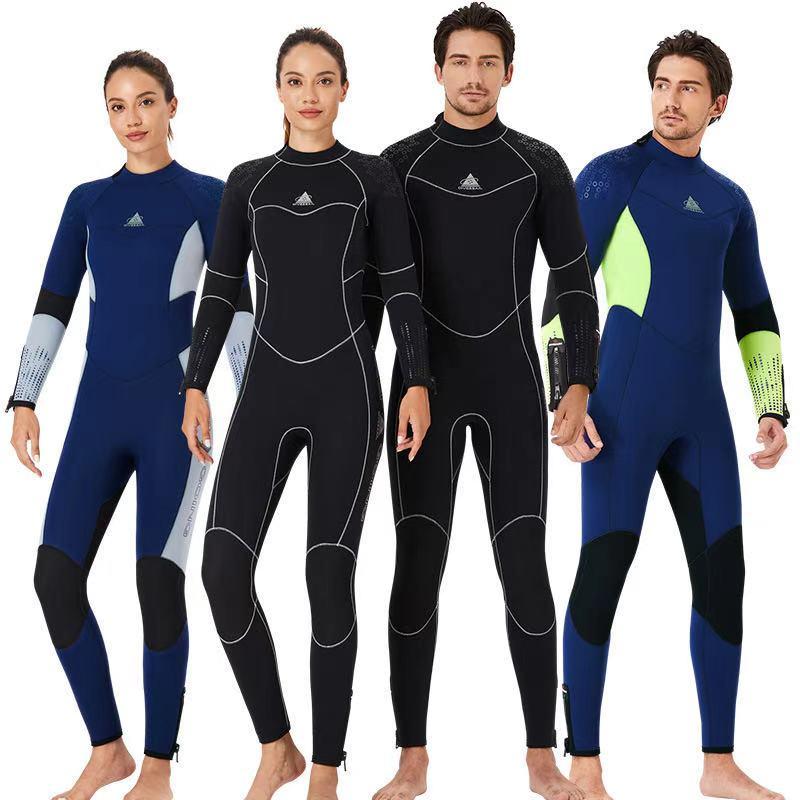Neoprene Wetsuit Men Women Scuba Deep Diving Suit Spearfishing Snorkeling Surfing One Piece Set Cold-proof Swimsuit One-Piece Suits
Neoprene Wetsuit Men Women Scuba Deep Diving Suit Spearfishing Snorkeling Surfing One Piece Set Cold-proof Swimsuit One-Piece Suits