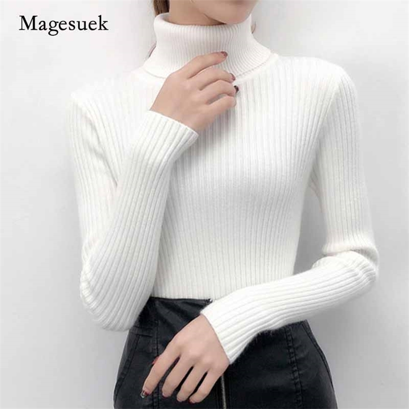 Spring Autumn Winter Women Casual Pullover Long Sleeve Warm Soft Knitted Lady Office Solid Turtleneck Female Sweater 6033 210518, White
Spring Autumn Winter Women Casual Pullover Long Sleeve Warm Soft Knitted Lady Office Solid Turtleneck Female Sweater 6033 210518, White