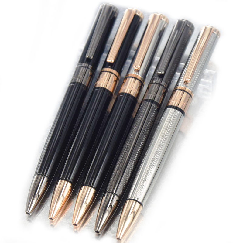 High Quality Classic Ballpoint Pen Silver Streamlining Clip and long thin wiredrawing barrel Writing smooth Luxury office stationery+Gift Refills & Plush Pouch, Golden / silver
High Quality Classic Ballpoint Pen Silver Streamlining Clip and long thin wiredrawing barrel Writing smooth Luxury office stationery+Gift Refills & Plush Pouch, Golden / silver