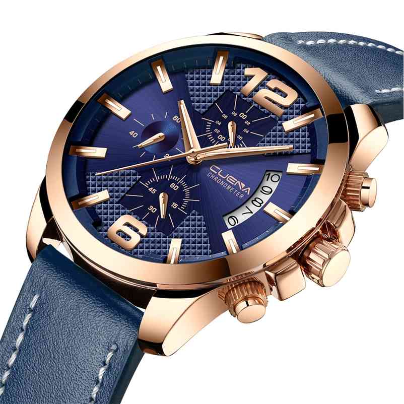 Clearance Sale Mens Watches Top Brand Leather Chronograph Waterproof Sport Automatic Moon phase Quartz Watch For Men 210608, 6819-o
Clearance Sale Mens Watches Top Brand Leather Chronograph Waterproof Sport Automatic Moon phase Quartz Watch For Men 210608, 6819-o