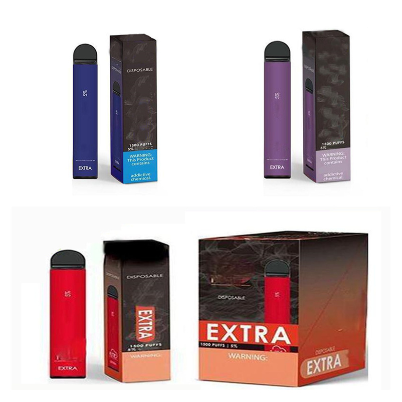 2021 Fumed Extra 1500 Puffs Disposable cigarette Vape Device 850mah Battery 6ml Cartridge Starter Kit pk Puff plus
2021 Fumed Extra 1500 Puffs Disposable cigarette Vape Device 850mah Battery 6ml Cartridge Starter Kit pk Puff plus
