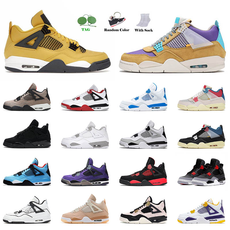 Jordam Fashion 4 4s Basketball Shoes For Womens Mens Sail Taupe Haze Military Blue Red Thunder Off Bred White Cement Lightning Sneakers Jump
Jordam Fashion 4 4s Basketball Shoes For Womens Mens Sail Taupe Haze Military Blue Red Thunder Off Bred White Cement Lightning Sneakers Jump