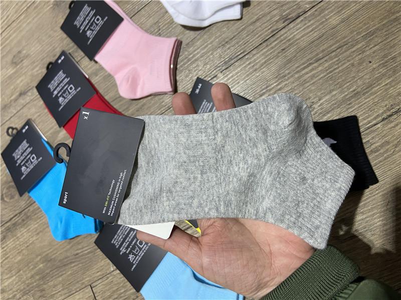 Sports Ankle Socks Street-style Printed Candy Colors Cotton Short Socks For Men Women socks