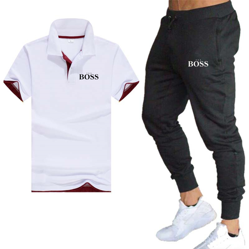 High Quality Tops&Tees Men's Polo shirts Business men brands Polo Shirts Turn-down collar mens polo shirt+trousers L0324, White;black
High Quality Tops&Tees Men's Polo shirts Business men brands Polo Shirts Turn-down collar mens polo shirt+trousers L0324, White;black