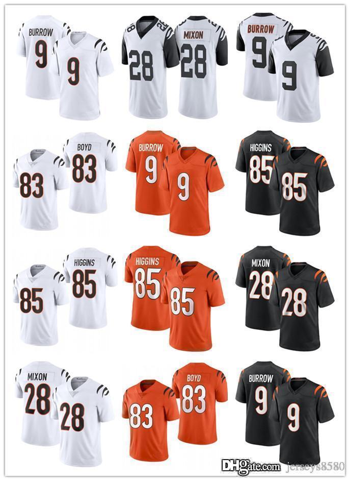 Men Women CincinnatiBengalsjersey 9 Joe Burrow 7 Ja'Marr Chase 28 Joe Mixon 83 Tyler Boyd 85 Tee Higgins Football Jerseys, Color
Men Women CincinnatiBengalsjersey 9 Joe Burrow 7 Ja'Marr Chase 28 Joe Mixon 83 Tyler Boyd 85 Tee Higgins Football Jerseys, Color