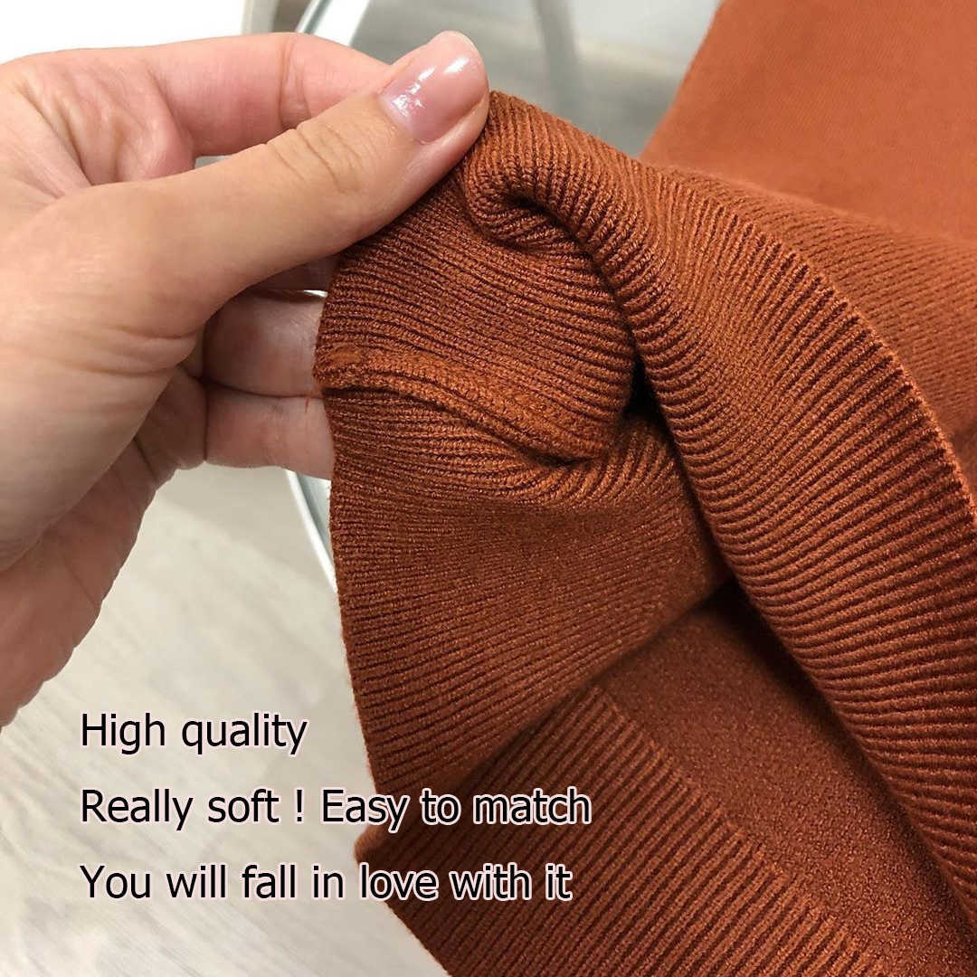 Pull Femme Winter Autumn Oversized Knitted Cashmere Blend Sweater Women Lantern Sleeve Basic Thicken Pullovers C-234 210908