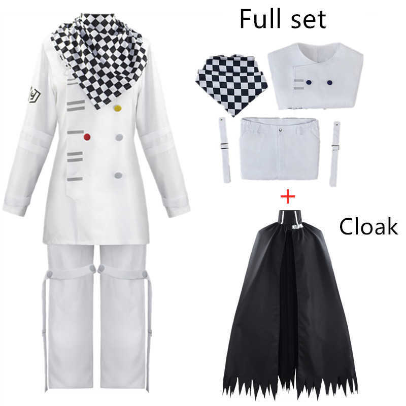 Anime Danganronpa V3 Kokichi Oma Cosplay Costume President Cloak Set Y0913